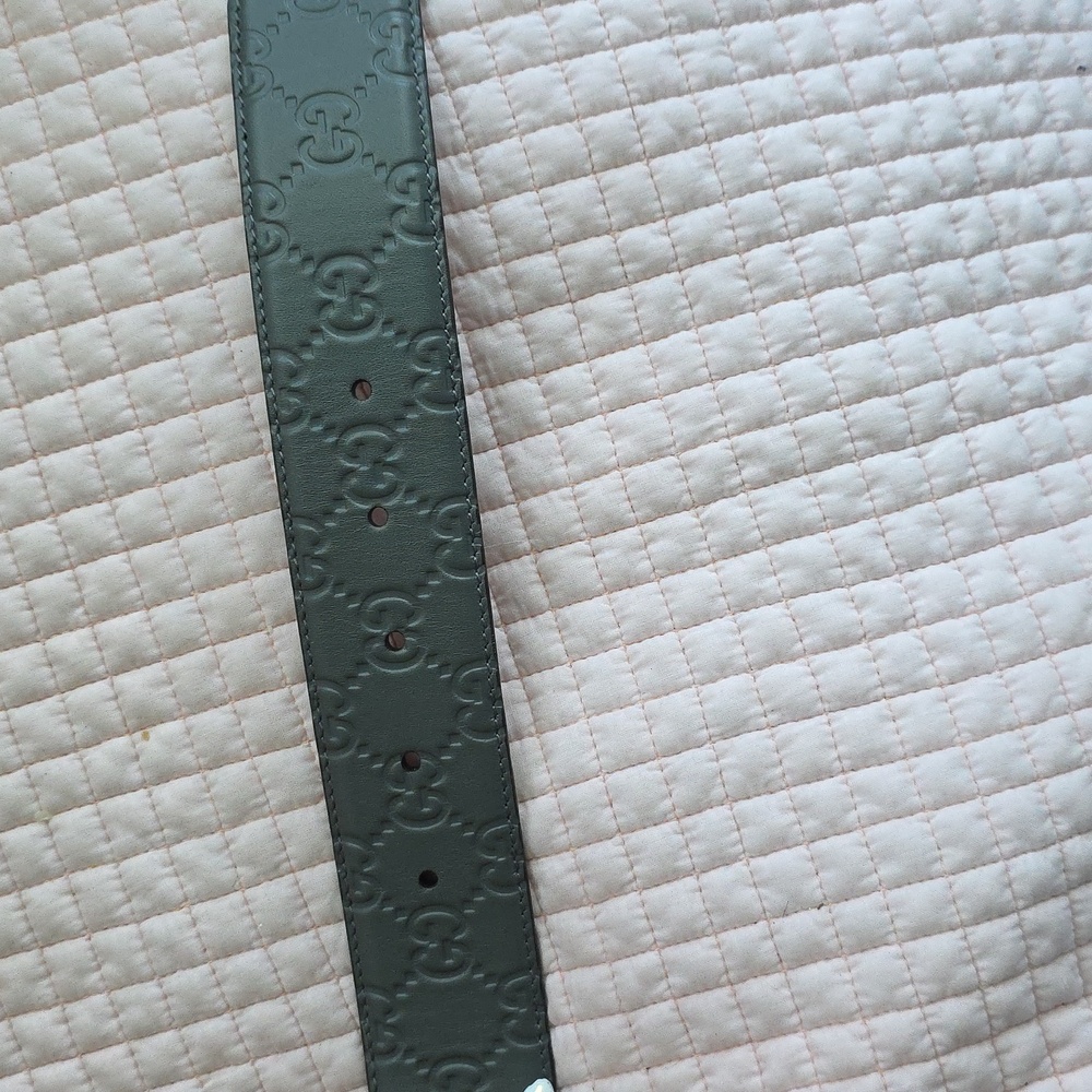 Gucci  Interlocking Leather Belt Size36 - Picture 7 of 9